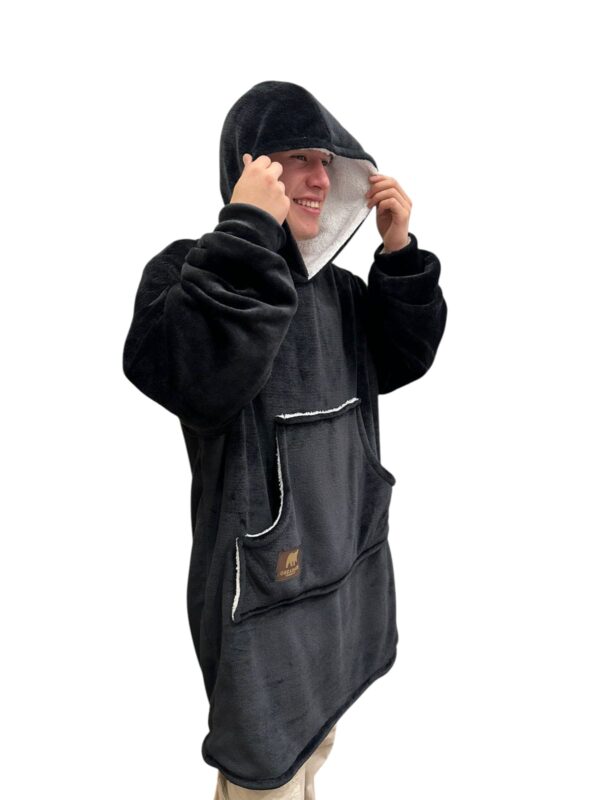 SACO OBEARSIZE NEGRO ADULTO TALLA UNICA